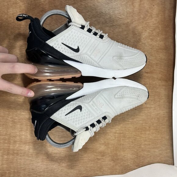 Nike Air Max 270 SE Women Size 8.5  AR0499-002 White Running Shoes Sneakers - Picture 7 of 10
